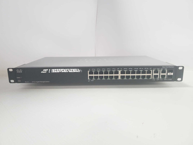 Cisco SG300-28 Managed Gigabit Switch 28 Ports )