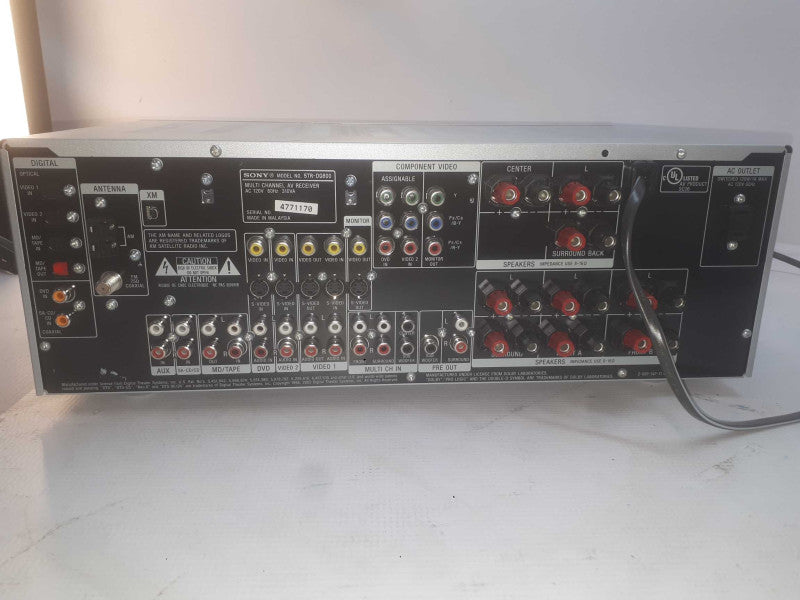Sony Multi Channel Av Receiver STR-DG600