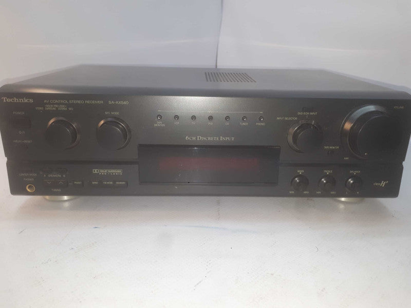 Technics AV Control Stereo Receiver SA-AX540