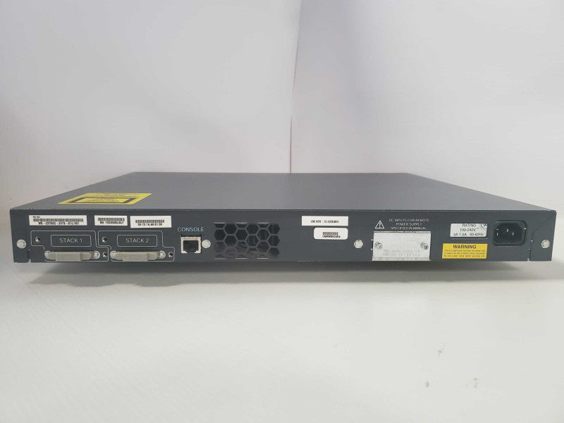 Cisco Catalyst 3750 Series WS-C3750G-24TS-S1U 24 Port Gigabit Network Switch )