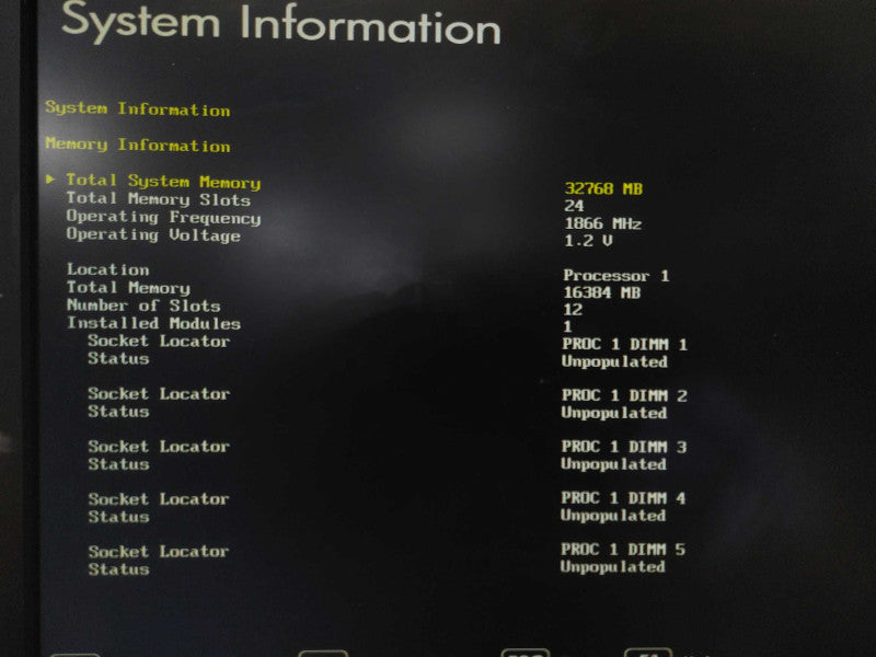 HP Proliant DL360 Gen9 2x Xeon E5-2640 V3 @ 2.60ghz / 32gb ram