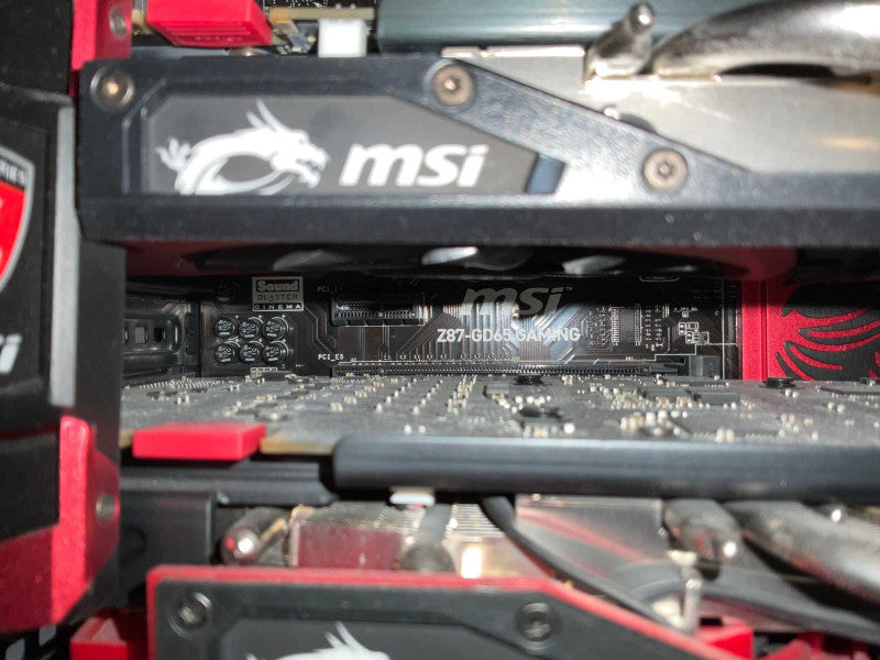 Custom MSI Gaming PC MSI Z87-GD65 Gaming MOBO i7-4790K 32GB RAM 2x GTX 970  -