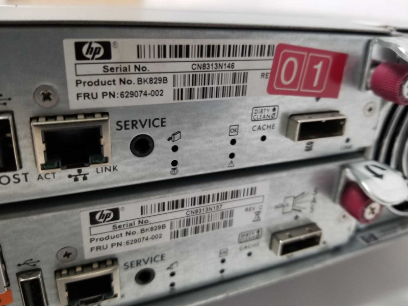 HP Storageworks hp fclse-0801 2x PSU 2x Controllers - READ #