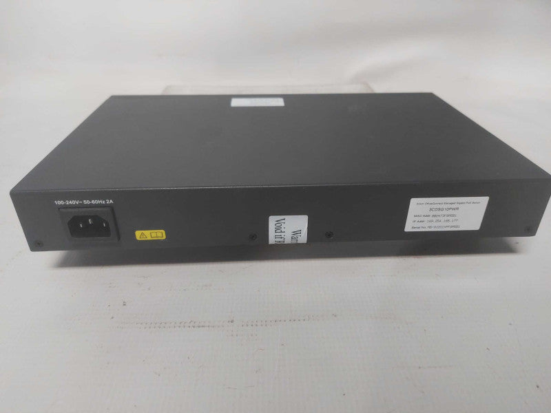3COM 3CDSG10PWR 10-PORT OFFICECONNECT MANAGED GIGABIT  PoE SWITCH