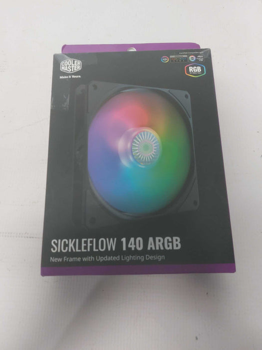 Cooler Master SickleFlow 140 ARGB PC Chassis Fan Fan 140mm RGB Illuminated