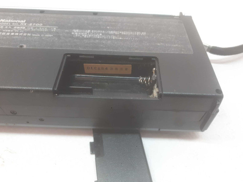 Vintage National RX-2700 Made in Japan AM/FM Cassette Radio