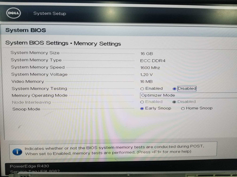 Dell Poweredge R330 Xeon E5-2603 V3 @ 1.60ghz / 16gb ddr4 / H330 Mini Raid #