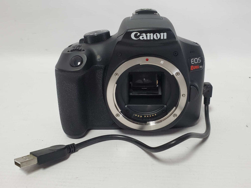 Canon EOS Rebel T6 24.2MP Digital Camera Body (READ)|