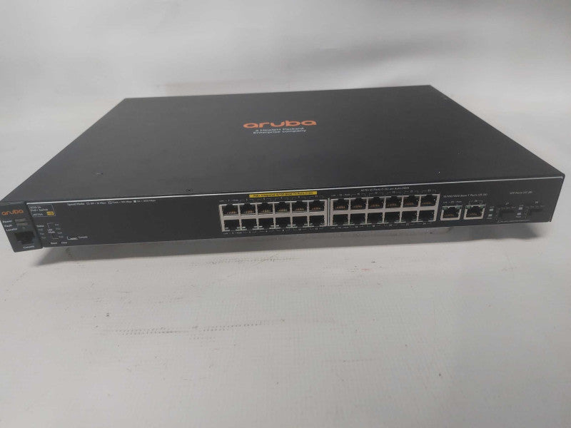ARUBA 2530-24-POE+ J9779A, 24 PORTS RJ45 POE+, 2 GIGABIT PORTS RJ45/SFP