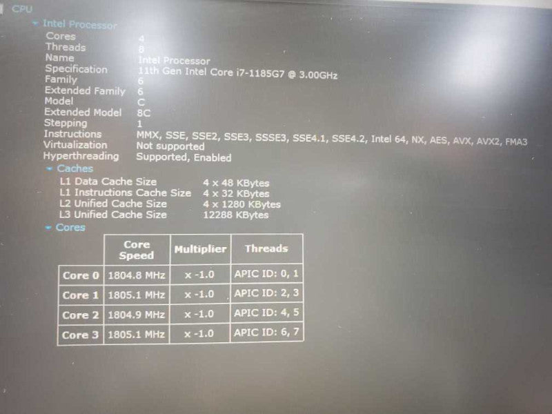 Dell Latitude 7420 14\\" Core i7-1185G7 @ 3.0 GHz 16GB DDR4 500GB SSD Q(