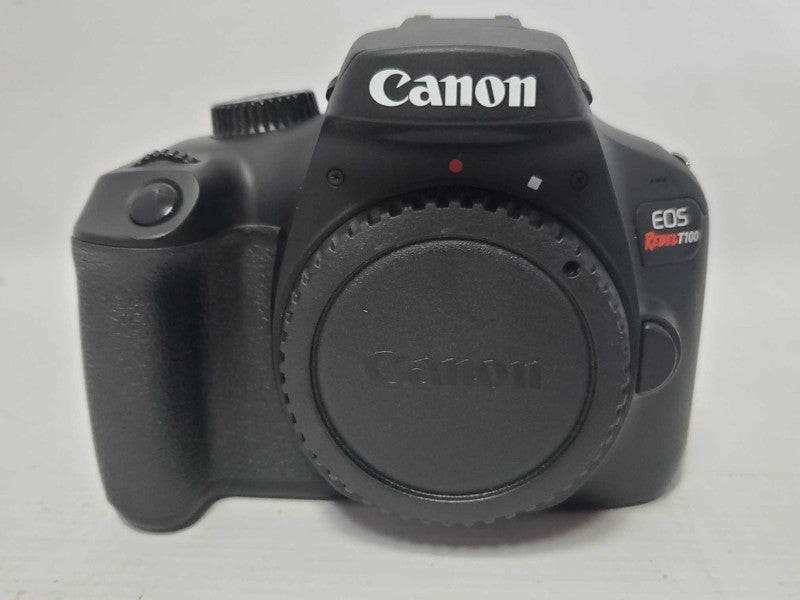Canon EOS Rebel T100 18MP Digital Camera Body (READ) Q|