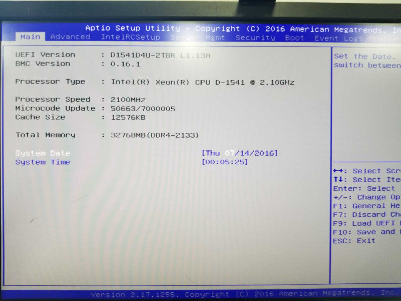 datto OCT-d1541d4u-2T8R Xeon D-1541 @ 2.10ghz / 32gb ram ddr4 / READ #