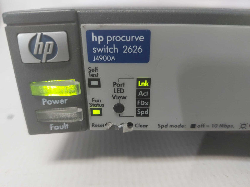 HP ProCurve 2626 24 Port 10/100/1000BT Gigabit Ethernet Switch J4900A