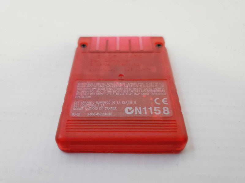 PS2 Memory Card [Red] (