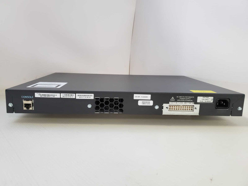 Cisco WS-C2960+48PST-L 48-Port PoE Network Switch Q)