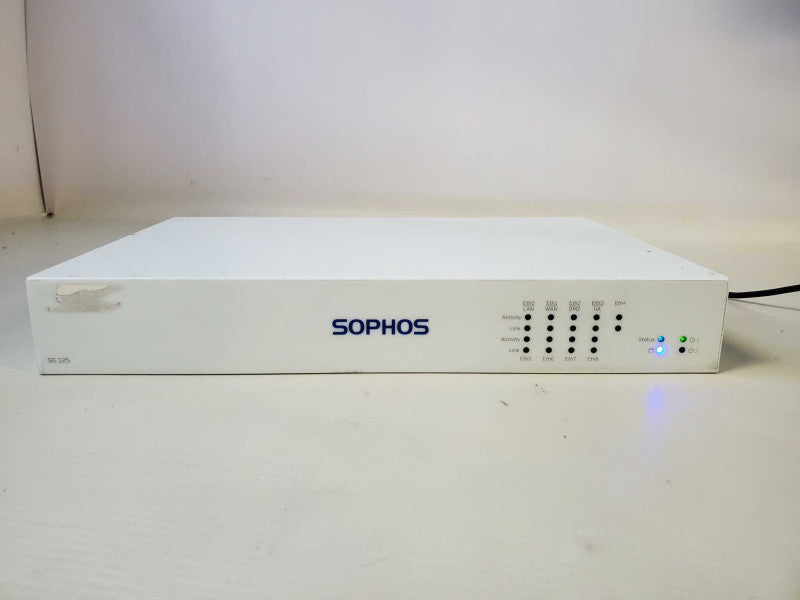 Sophos SG125 rev.3 Firewall 8-Port Router Appliance *READ* )
