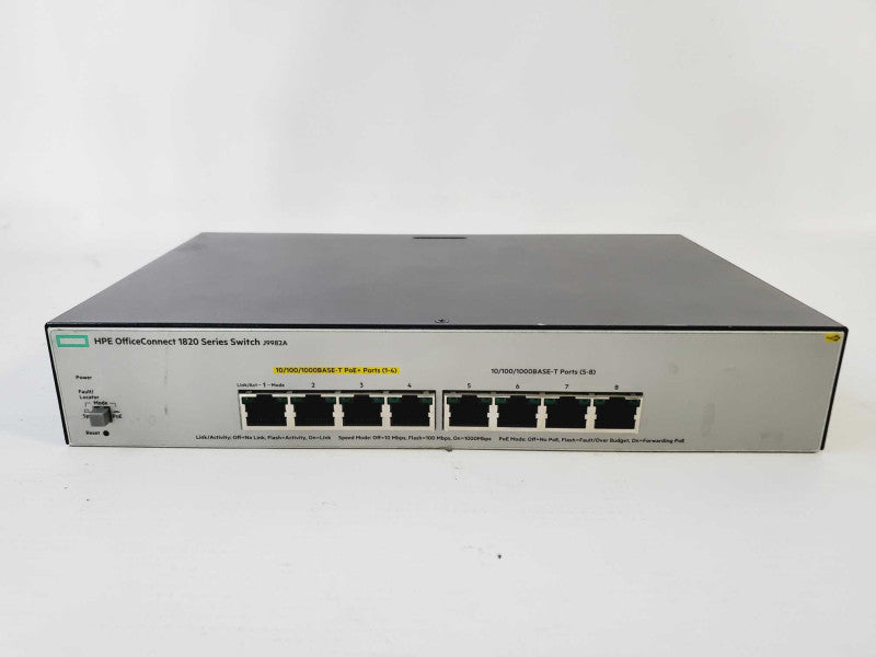 HP 1820-8G 8-Port Web Managed Gigabit Switch J9979A (
