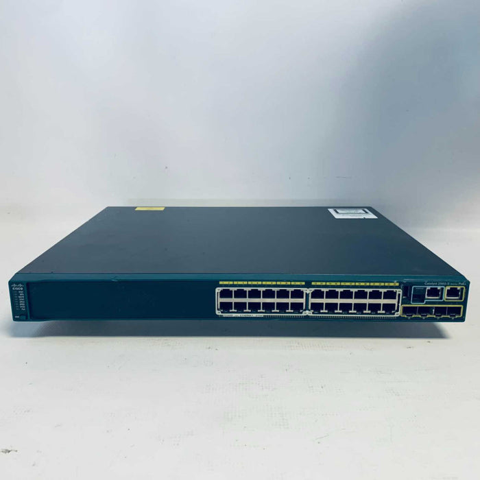 Cisco WS-C2960S-24PS-L 24 Port PoE+ Gigabit Switch =