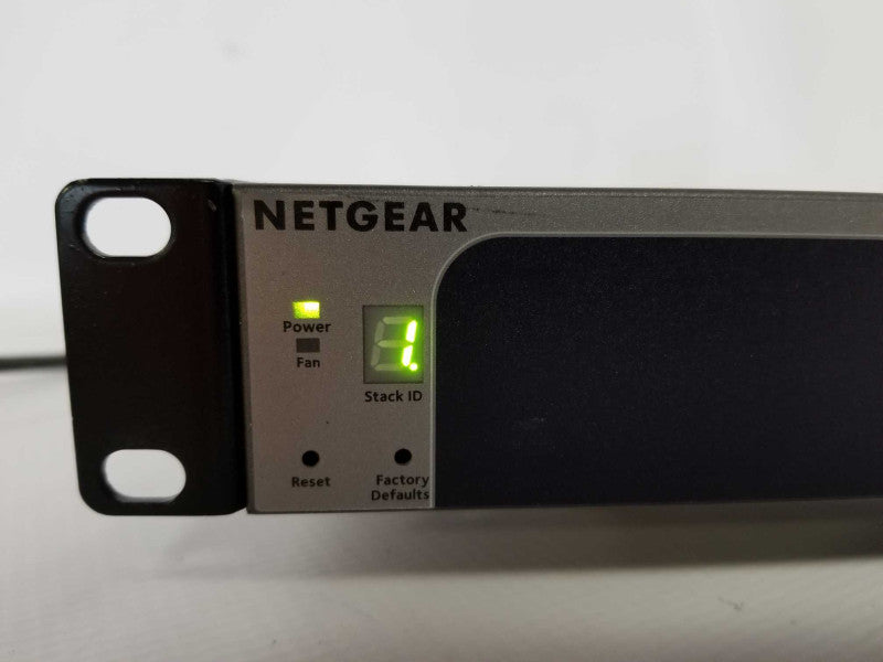 NetGear S3300-28X 24-Port Gigabit Stackable smart switch w/ 4x 10G uplinks _