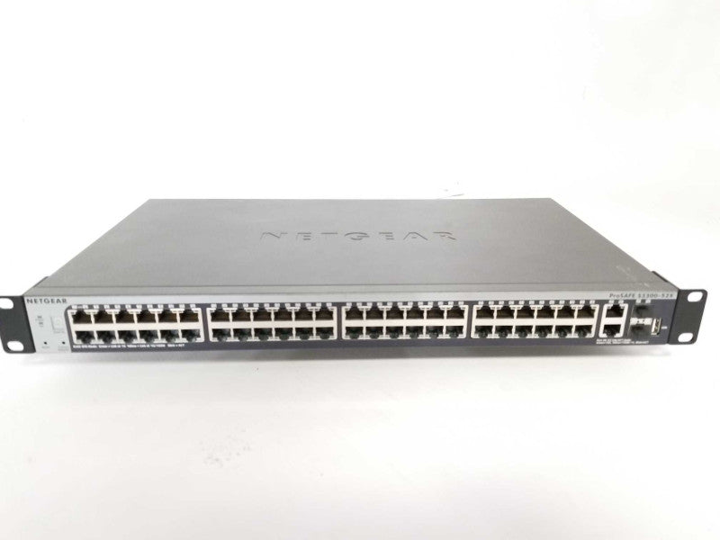 NetGear S3300-52X 48-Port Gigabit Stackable smart switch w/ 4x 10G uplinks _