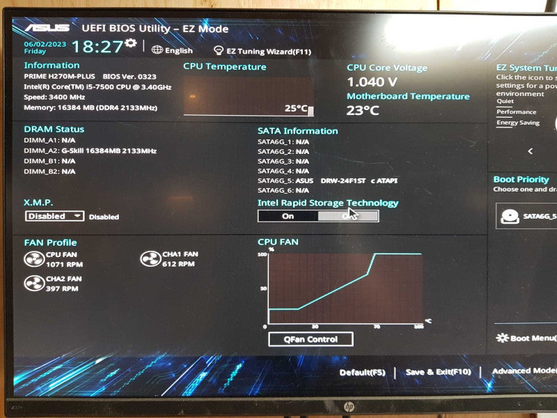 Custom PC - Intel i5-7500 @ 3.40 GHZ 16GB DDR4, 430W PSU *READ*