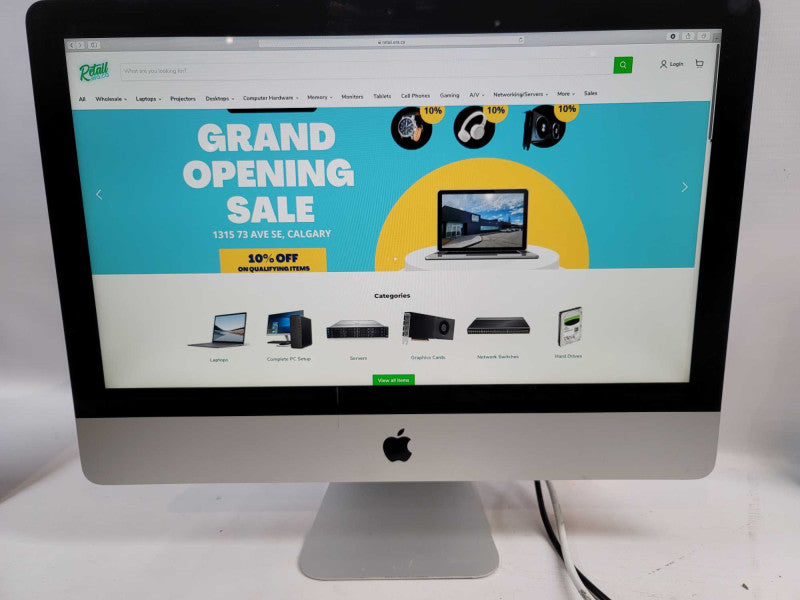 iMac 2013 21.5\\", i5-4570S, Nvidia GeForce GT 750M, 16GB DDR4,  250GB SSD  Î²