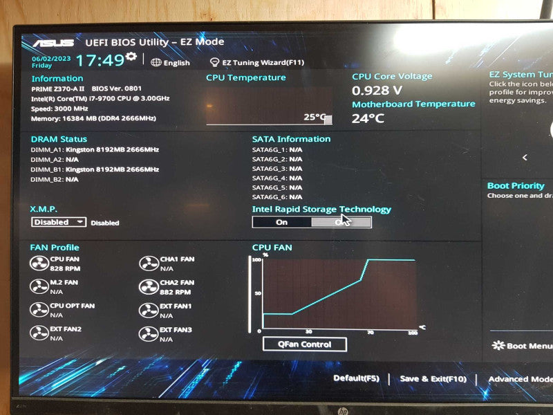 Custom PC - Intel i7-9700 @ 3.00 GHZ 16GB DDR4 600w PSU *READ*
