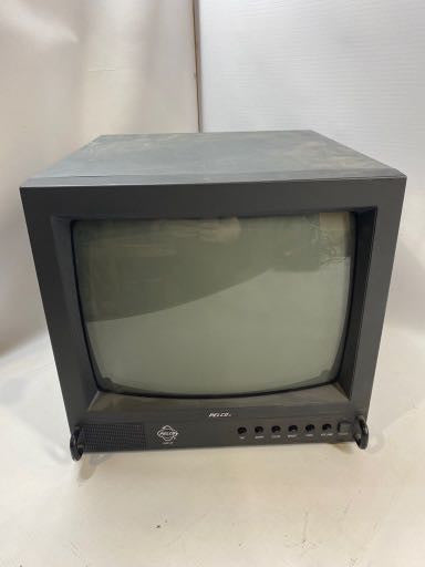PELCO 14\\" COLOR MONITOR (PMC14F) CRT RETRO GAMING S-VHS INPUT