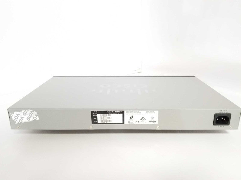 CISCO SG200-26 26-Port Gigabit Smart Network Switch, Read _