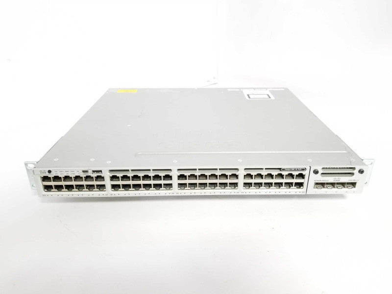 Cisco WS-C3850-48P-L 48-Port PoE+ Gigabit Network Switch w/ 1x PSU C3850-NM-4 _