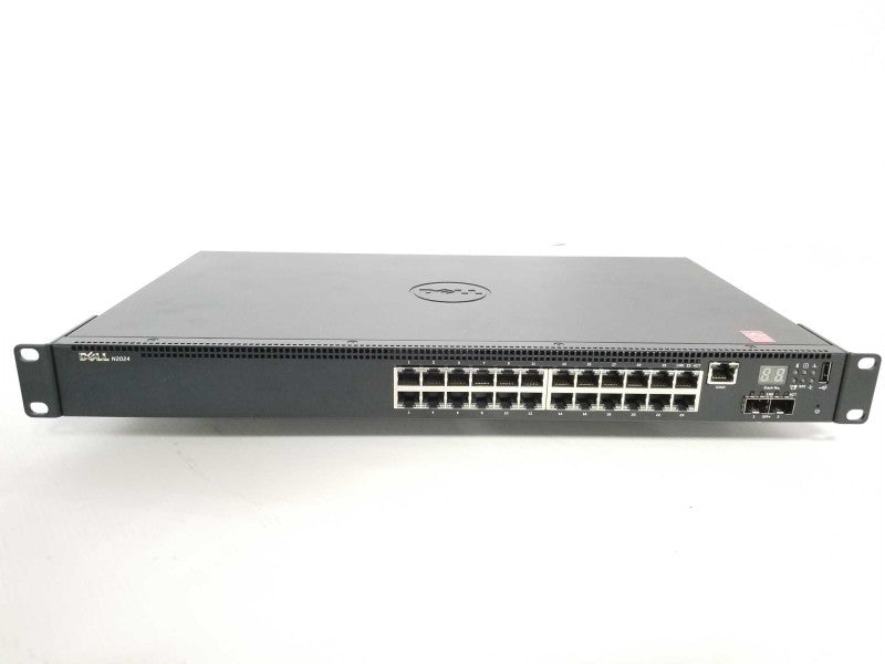 Dell N2024 E04W001 24-Port Gigabit Ethernet Switch, Factory reset Q_