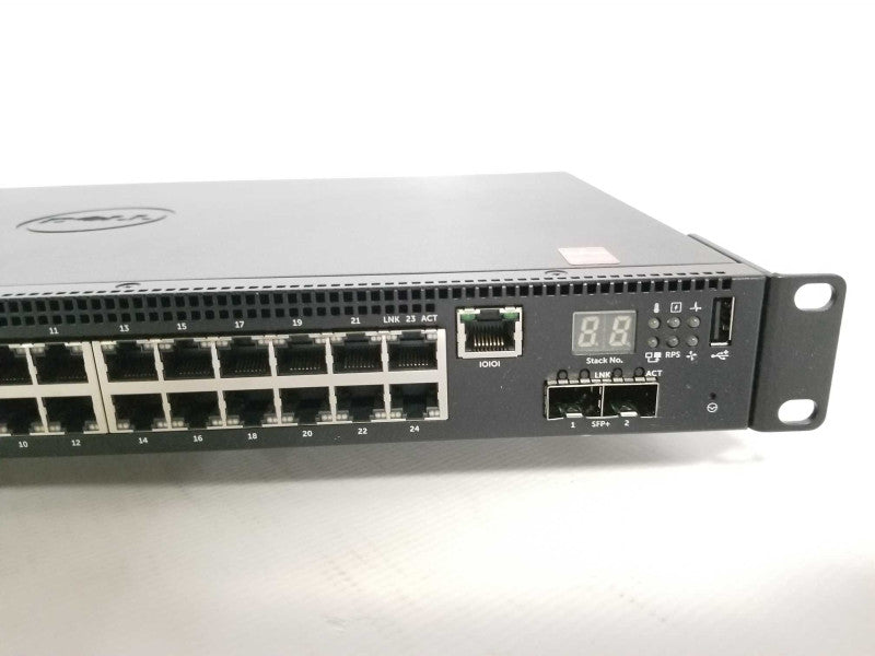 Dell N2024 E04W001 24-Port Gigabit Ethernet Switch, Factory reset Q_