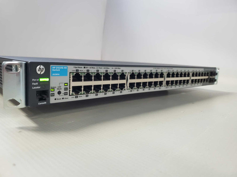HP J9280A ProCurve 2510G-48 48 Port Gigabit Switch )
