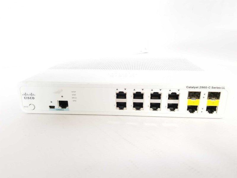 Cisco Catalyst 2960C Series WS-C2960C-8TC-S 8 Port, 2 x Dual Uplink Q_