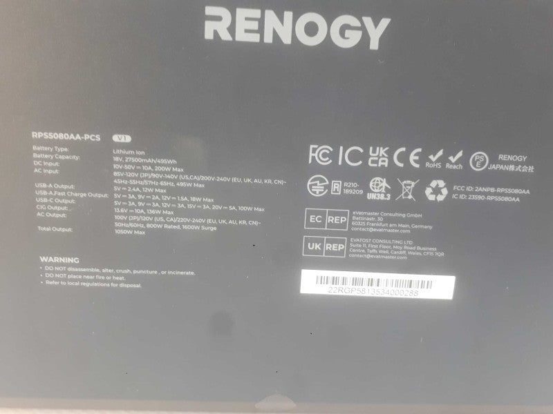 Renolgy Phoenix RPS5080AA-PCS