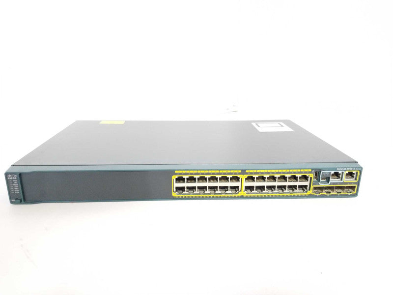 Cisco WS-C2960S-24TS-L 24 Port 10/100/1000 Gigabit Switch  _