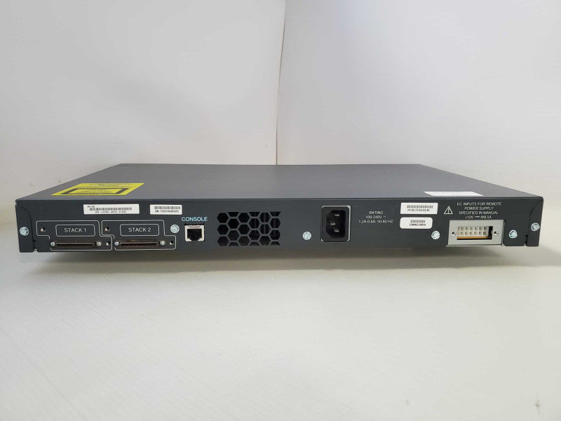 Cisco WS-C3750-48TS-S V09 48 Port Network Switch Q)