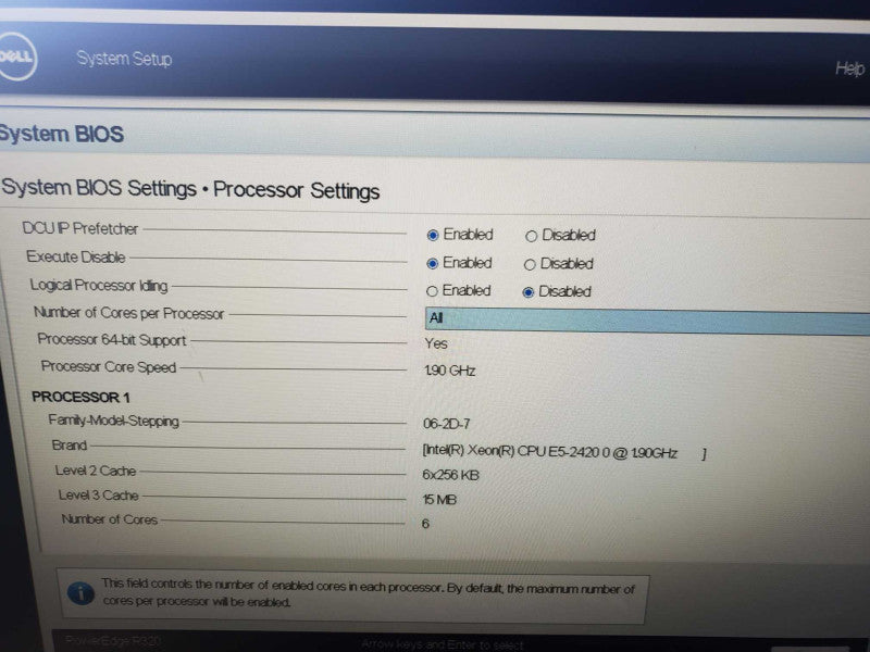 Dell PowerEdge R320 1x Xeon E5-2420 0 @ 1.90GHz 48GB Ram H710 Mini *READ* )