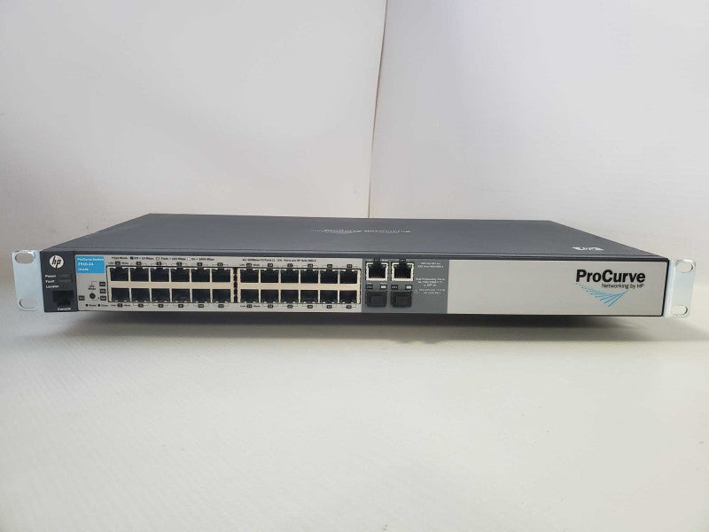 HP 2510-24 ProCurve 24-Port 10/100 Switch + 2x Dual Personality + 2x SFP J )