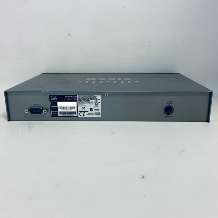 Cisco Systems SG300-10P 10-Port Gigabit PoE Managed =