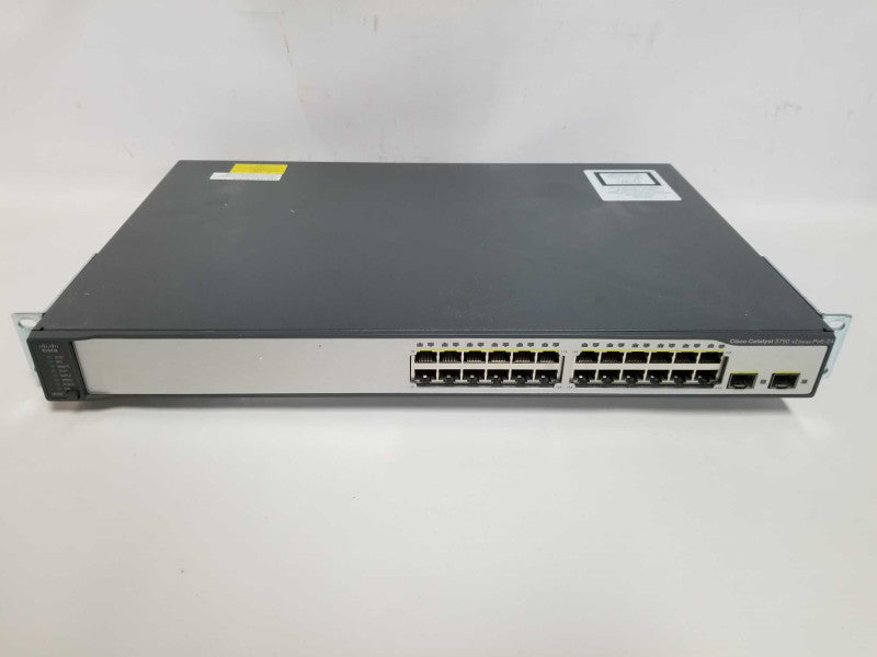 Cisco Catalyst 3750 Series PoE Switch V2 PoE-48 WS-C3750v2-24PS-S Fact Reset  Q#
