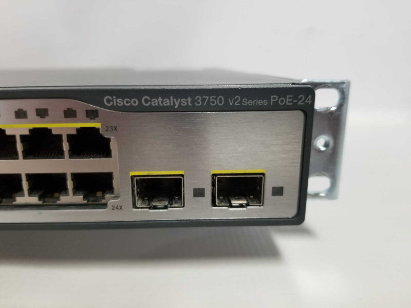 Cisco Catalyst 3750 Series PoE Switch V2 PoE-48 WS-C3750v2-24PS-S Fact Reset  Q#