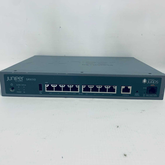 Juniper Networks SRX110 SRX110H2-VA Firewall VPN Service READ =