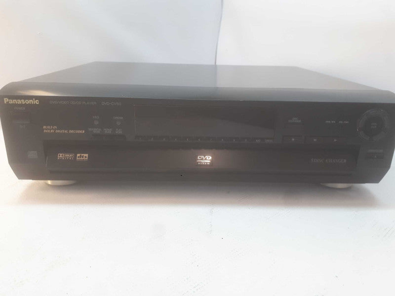 Panasonic DVD/Video CD/CD Player DVD-CV50 5 Disc Changer