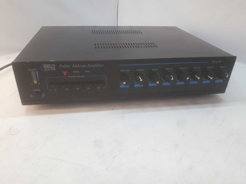 Norelco TELE.COM Public Address Amplifier TPA120
