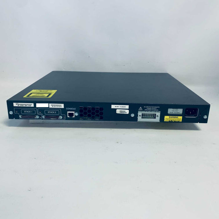 Cisco Catalyst 3750G WS-C3750G-48PS-S V05 48-Port Gigabit PoE Ethernet Switch =