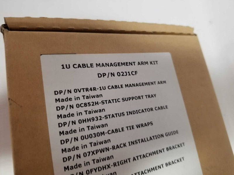 New Sealed 1U Cable Management ARM KIT 02J1CF #