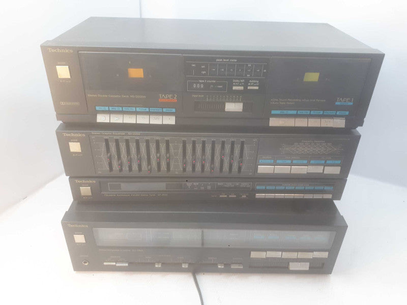 Technics 4 parts stereo RS-D550W, SH-Z250,ST-Z550,SU-Z950