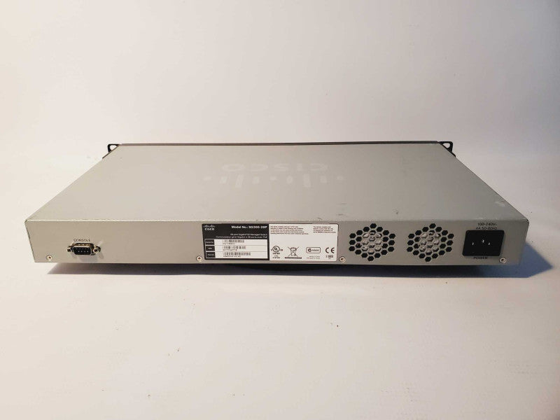 Cisco SG300-28P 28-Port Gigabit PoE Managed Switch Q(