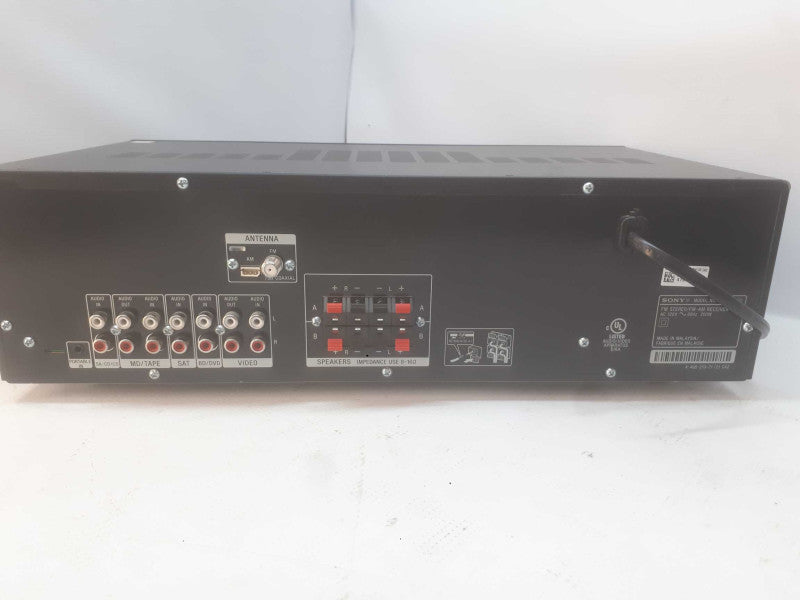 Sony Audio Control Center FM/AM Stereo Receiver Model# STR-DH130